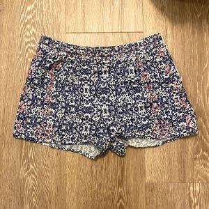 Blue design shorts